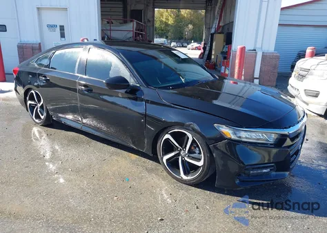 2020 Honda Accord Sport from USA, damaged, VIN 1HGCV1F33LA146009